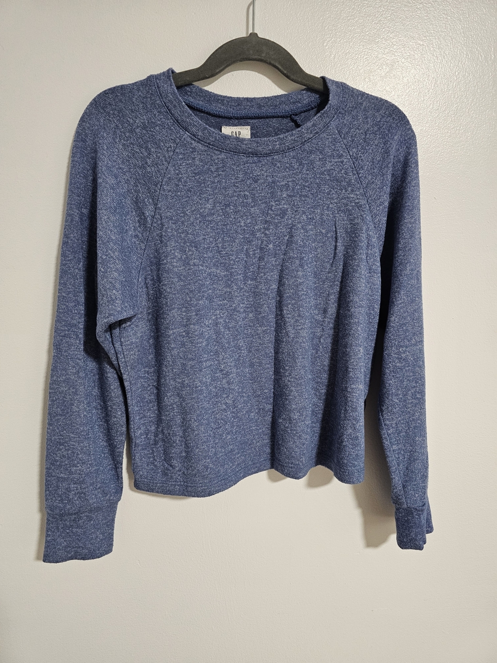 🧸2/20$ GAP Kids Long Sleeve Top Light Sweater Blue Size S (6-7 Years)